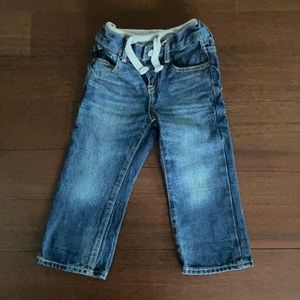 GAP boy’s 2T stretchy elastic waist pull on jeans